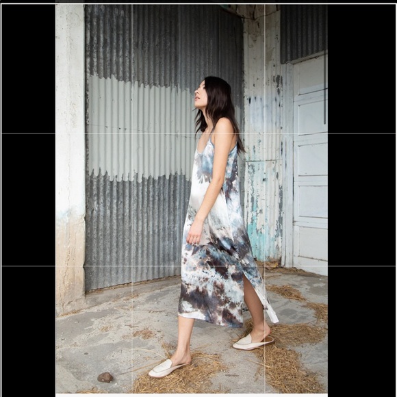 Riverside tool and dye slip dress - Picture 2 of 2